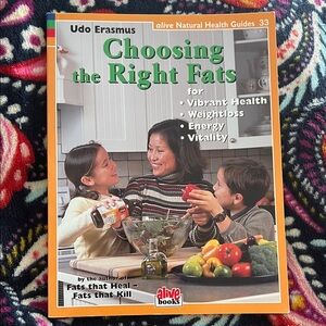 Choosing the Right Fats Book